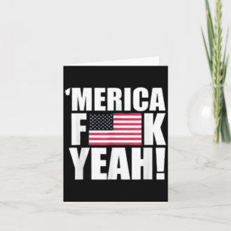 Cartão América f yeah quarto 4 de julho