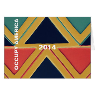 CARTÃO AMÉRICA OCCUPY 2014