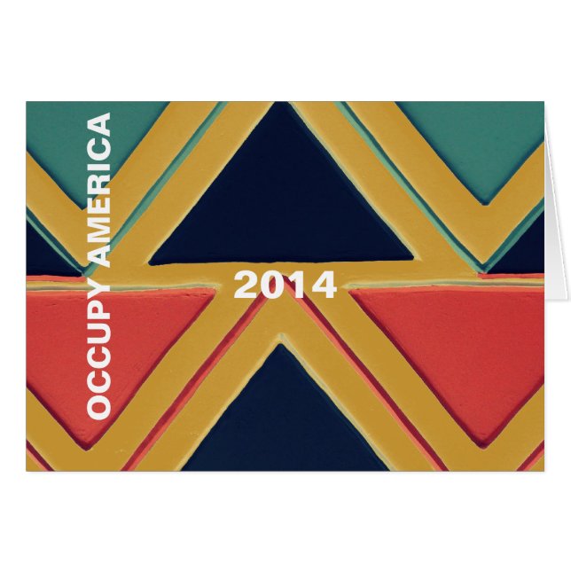 CARTÃO AMÉRICA OCCUPY 2014 (Frente Horizontal)