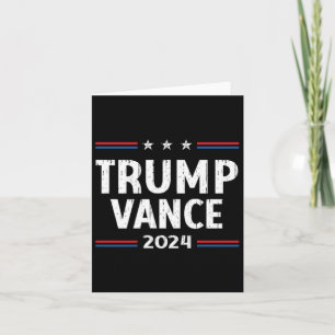 Cartão América recupera o Trump Vance 2024 Vice Pr
