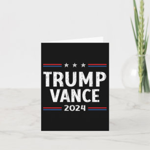 Cartão América Retome a América Trump Vance 2024 Vice