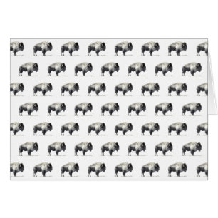 Cartão American Bison