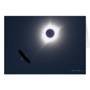 Cartão American Eclipse 21 de agosto de 2017