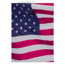 Cartão American Flag