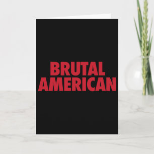 Cartão Americano Brutal