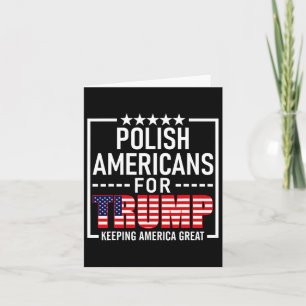 Cartão Americanos Por Trump Conservador Gift 2020 Reeleja
