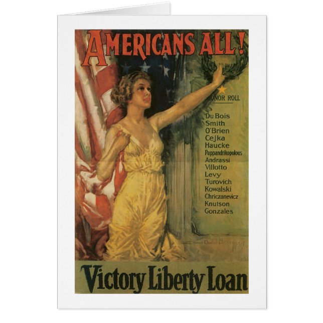 Cartão Americanos Todos (Frente)