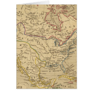 Cartão Amerique Sepultenale en 1840