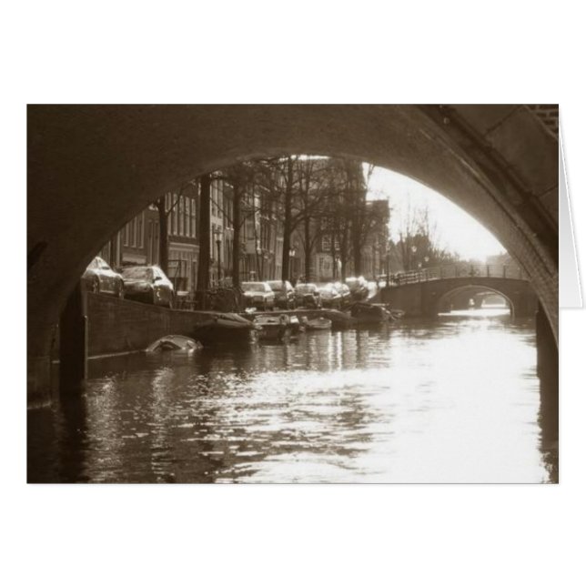 Cartão Amesterdã (Frente Horizontal)