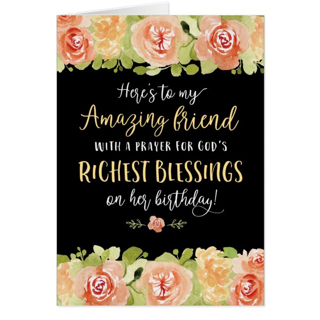 Cartão Amigo Aniversário, Aqui está o meu Amigo Incrível (Frente)