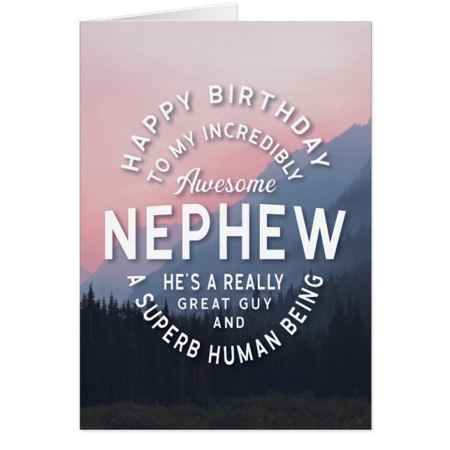 Cartão Amigo Aniversário Meu Incrivelmente Incrível Amigo (Frente)