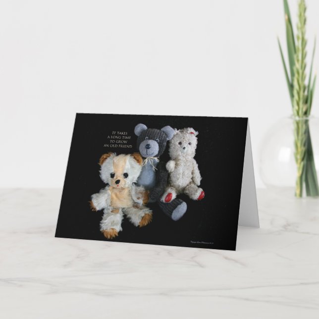 Cartão Amigo Antigo (Frente)