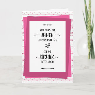 Cartão Amigo do colega de trabalho BFF