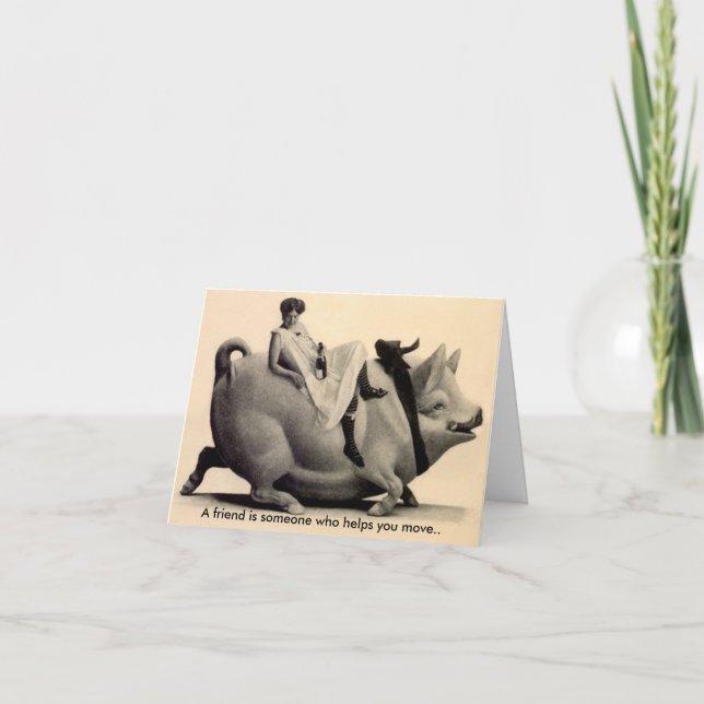 Cartão Amigo engraçado dos segredos LOL do humor da (Frente)