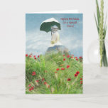 Cartão Amigo Especial Um Parasol Icônico Aniversário<br><div class="desc">Caro Amigo, um adorável Feliz Aniversário — originalmente visto nos Motivos de Escultura no NJ — este é claramente temido pela famosa Dama de Monet. Fotografia artística para compartilhar e ajudar a trazer alegria a um amigo especial no seu dia. Qualquer pergunta design, basta enviar um e-mail para charmdesignstudio@rcn.com e...</div>