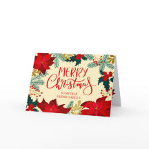 Amigo Floral e Holly Feliz Natal