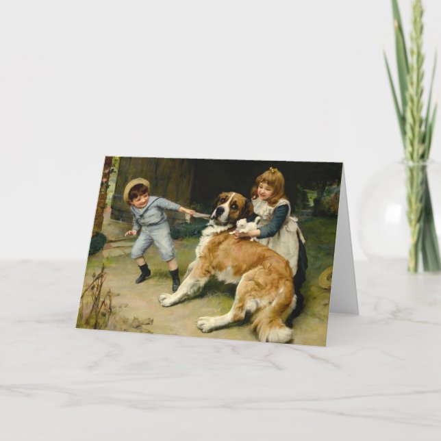 Cartão Amigo ou Foto | Arthur John Elsley (Frente)