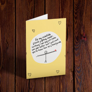 Cartão Amigo passando pelo Cancer