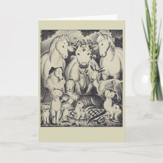 Cartão Amigos animais