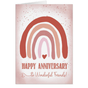 Cartão Amigos Aniversário Pintado Água Rosa Mole