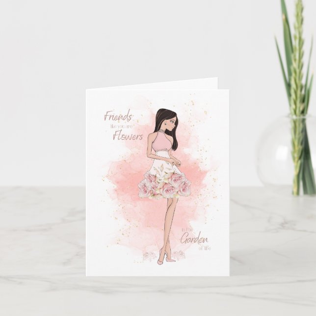 Cartão Amigos Como Você (Frente)