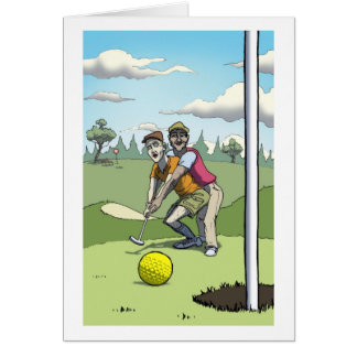 Cartão Amigos da tacada leve