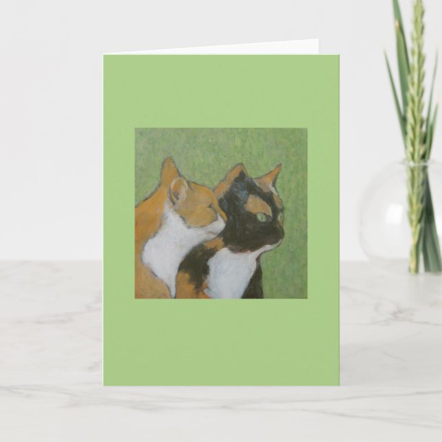 Cartão Amigos de Cat (Frente)