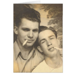 Cartão Amigos de fumo