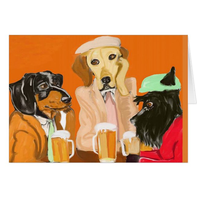 Cartão Amigos de Rootbeer (Frente Horizontal)