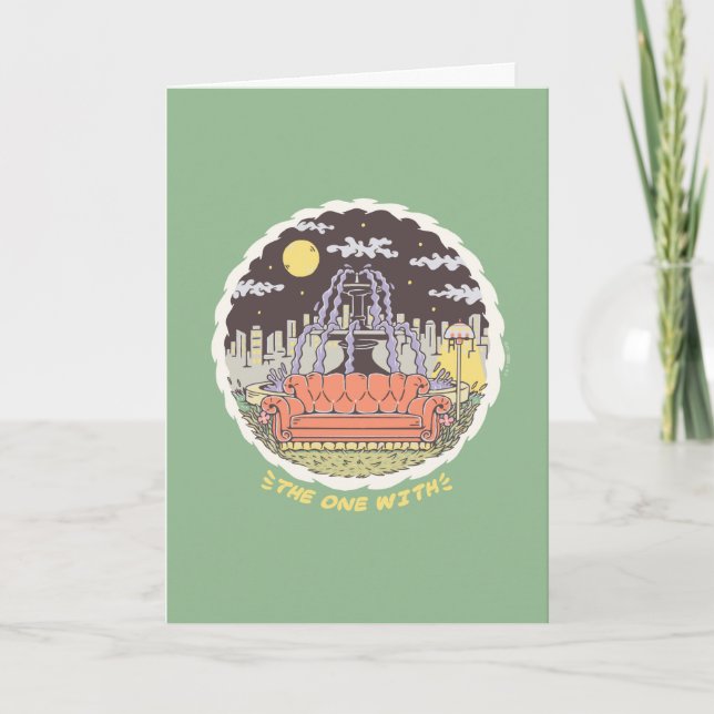 Cartão AMIGOS™ | Fonte dos desenhos animados (Frente)