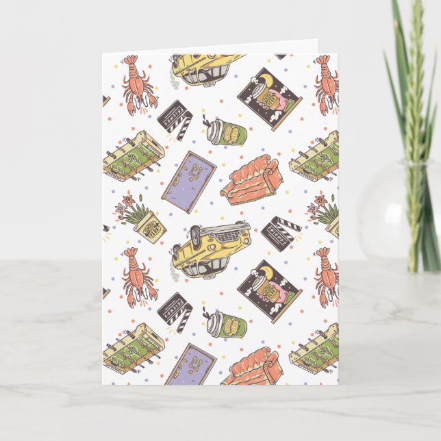 Cartão AMIGOS™ | Padrão de Ícone de Bolinhas (Frente)