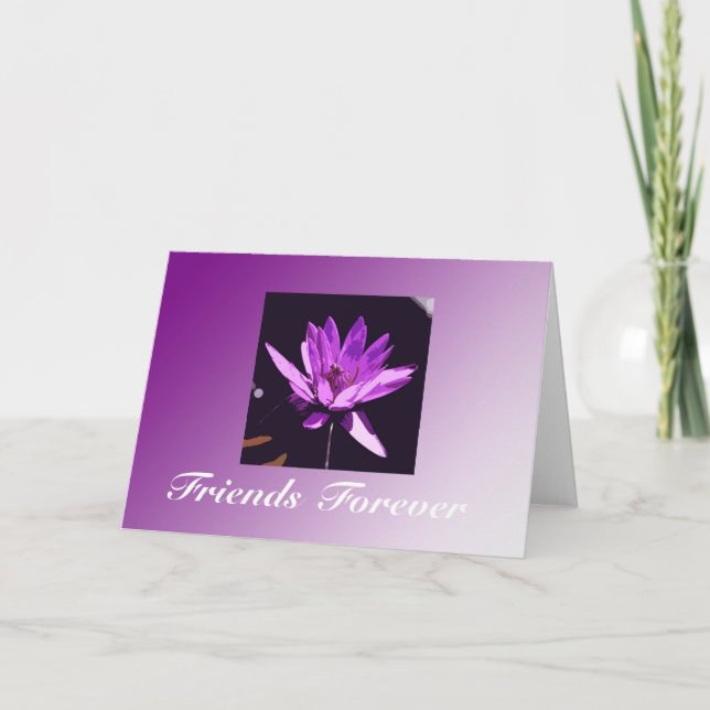 Cartão amigos para sempre (Frente)