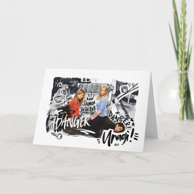 Cartão AMIGOS™ | Perigo! Unagi! (Frente)