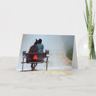 Cartão Amish Travel