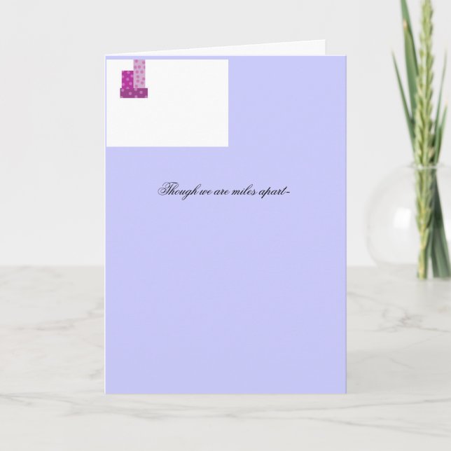 Cartão Amizade (Frente)