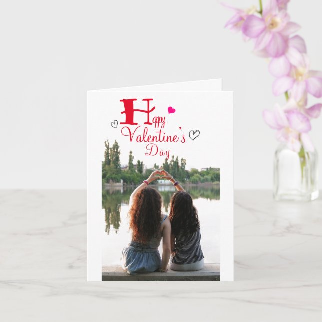 Cartão Amizade à distância (Orquídea)