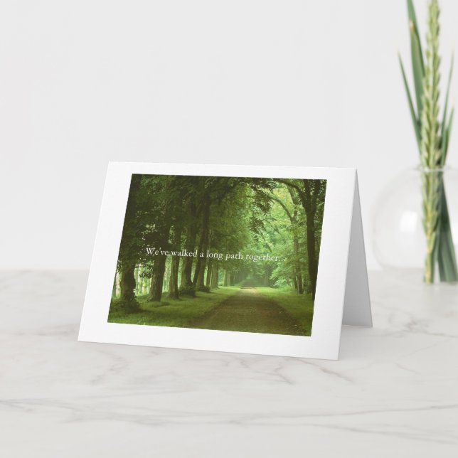 Cartão Amizade, Caminho (Frente)