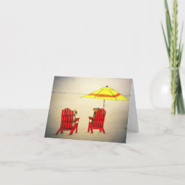 Cartão Amizade de Pawprints