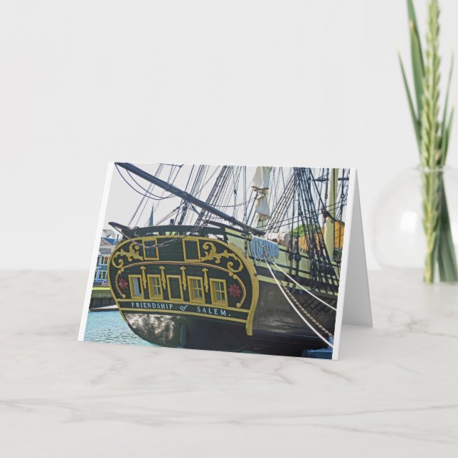 Cartão Amizade de Salem (Frente)