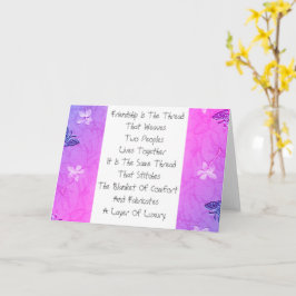 Cartão Amizade É O Segmento