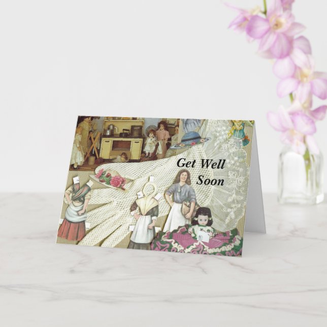 Cartão amizade recupere-se em breve (Orquídea)