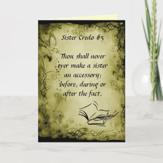 Cartão Amizade, sinto muito