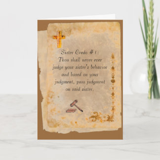 Cartão Amizade, sinto muito