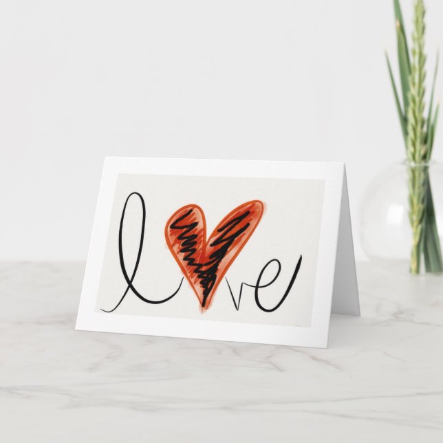 Cartão Amo-te no teu aniversário e todos os dias (Frente)