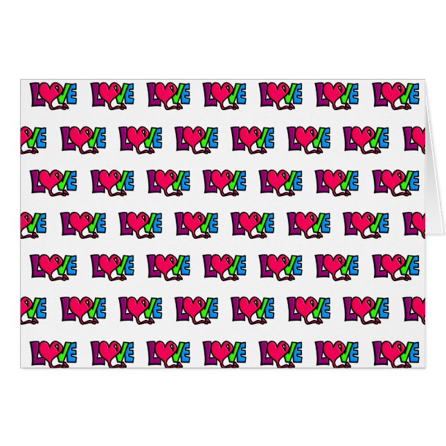 Cartão Amor (Frente Horizontal)