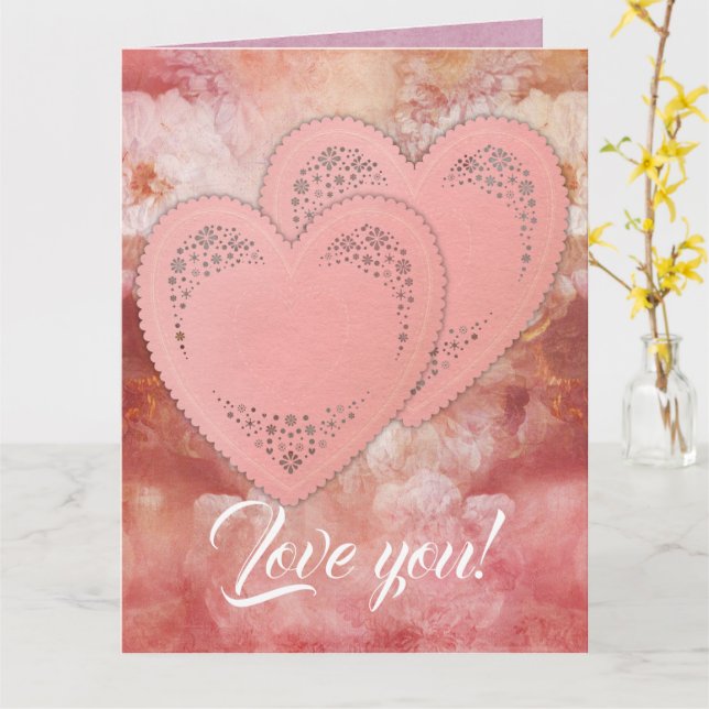 Cartão Amor (Flor Amarela)