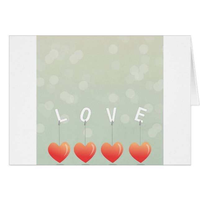 Cartão Amor (Frente Horizontal)