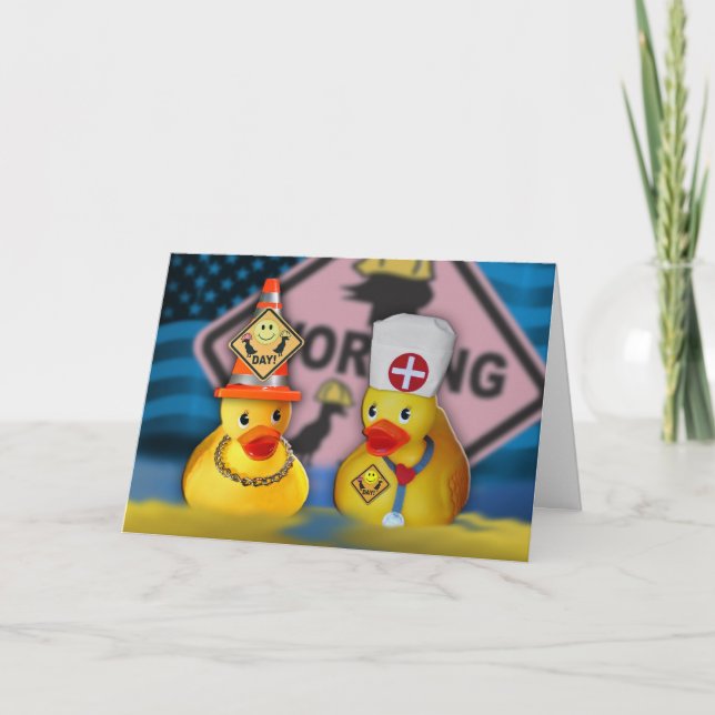 Cartão Amor 2 do Dia do Trabalhador (Frente)