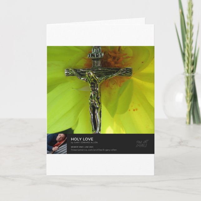 Cartão Amor a Jesus (Frente)