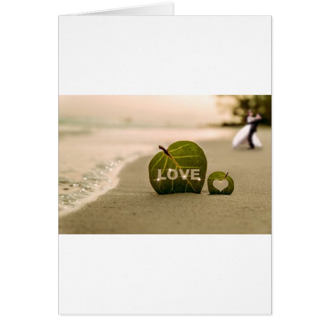 Cartão Amor Amar Costa (Frente)